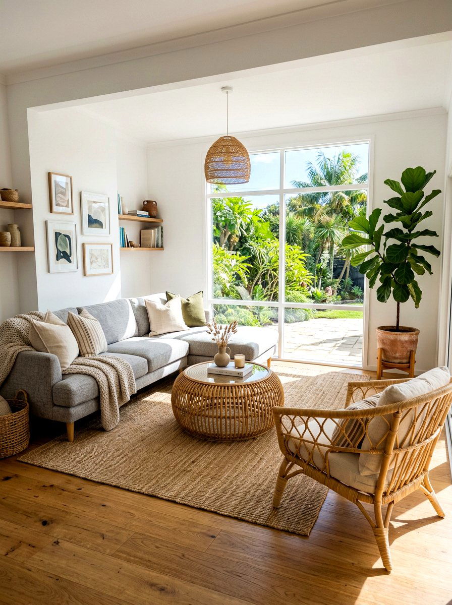 Wicker Rattan Furniture - 30 newstalgia home decor ideas