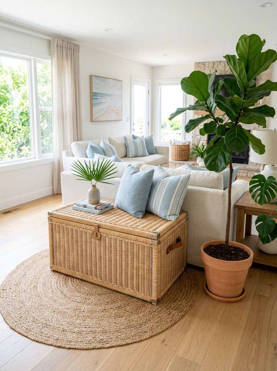 30 Trunk Coffee Table Ideas for Storage, Style, and Easy Living - Suite 101