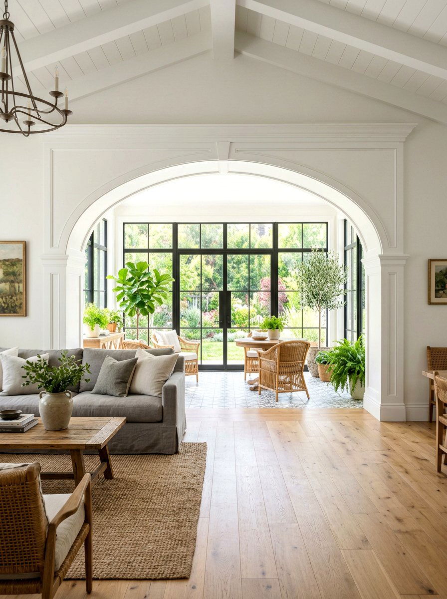 Wide Arched Room Divider - 30 arched room divider ideas