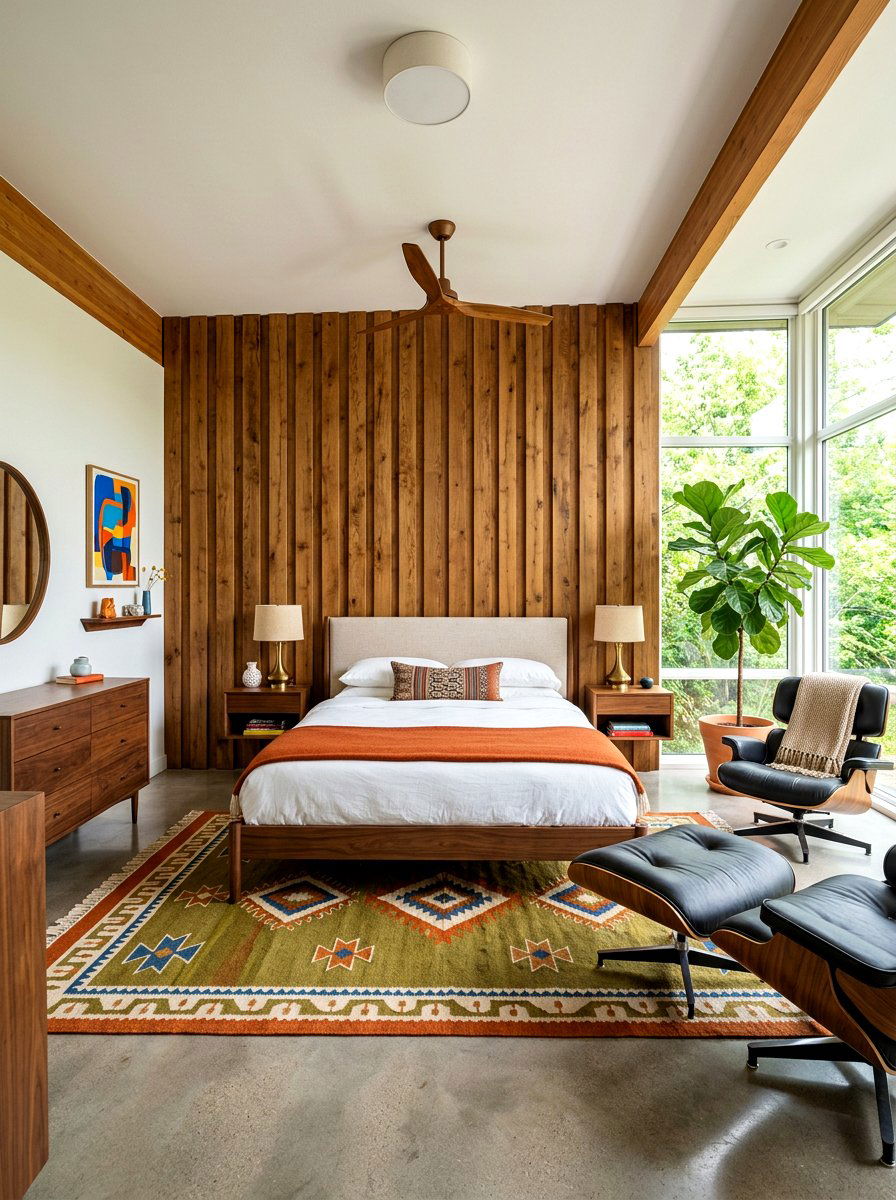 Wide Slat Wall Panel - 30 slat wall headboard ideas