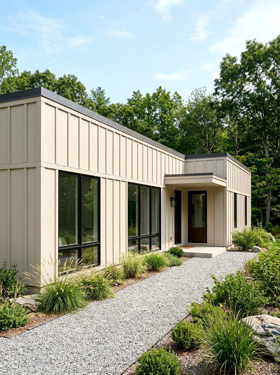 Wide Spacing Board And Batten - 30 board and batten exterior ideas