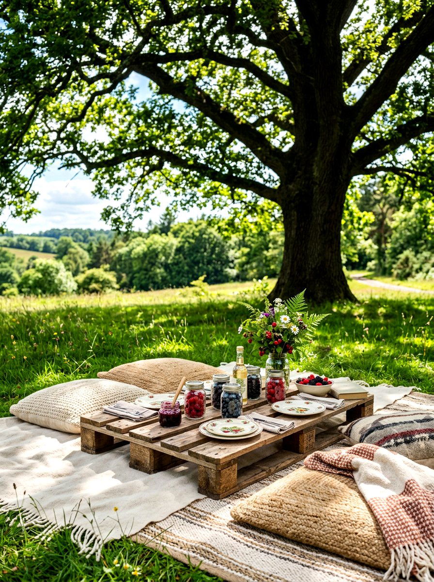 Wild Berry Picnic - 30 berry table summer ideas