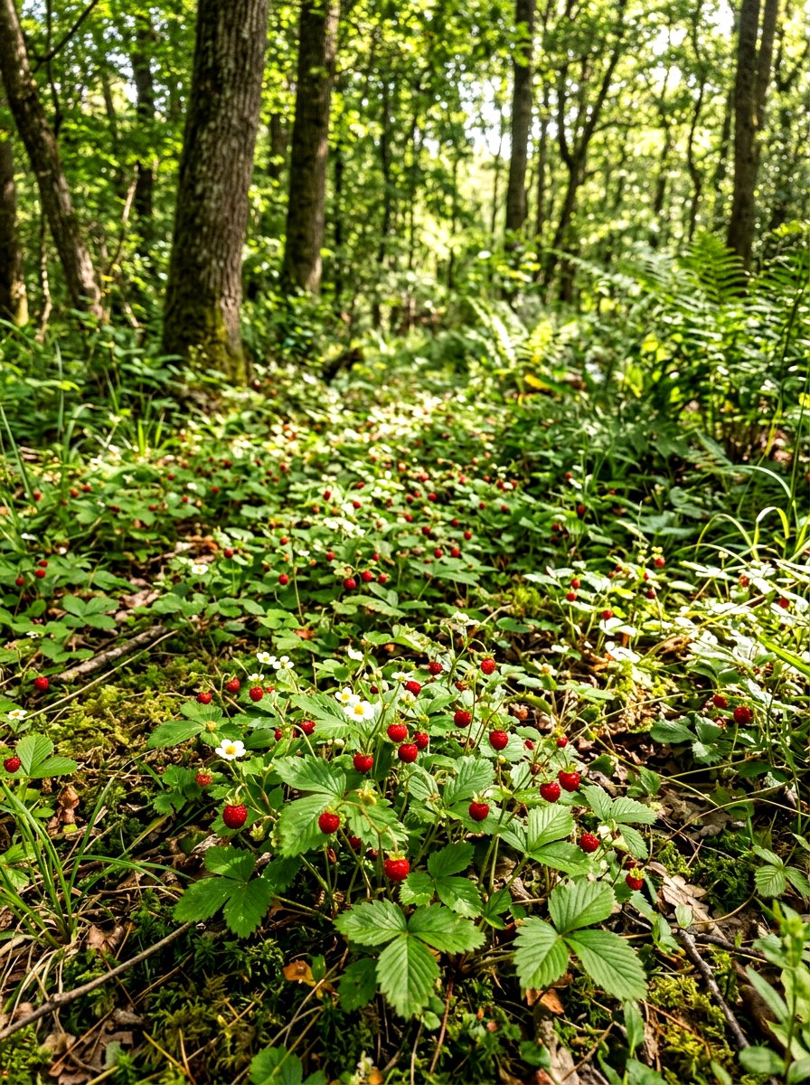 Wild Strawberry Woodland - 30 berry garden ideas