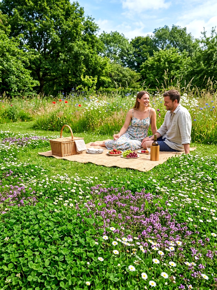 Wildflower Lawn Alternative - 30 meadow style backyard ideas