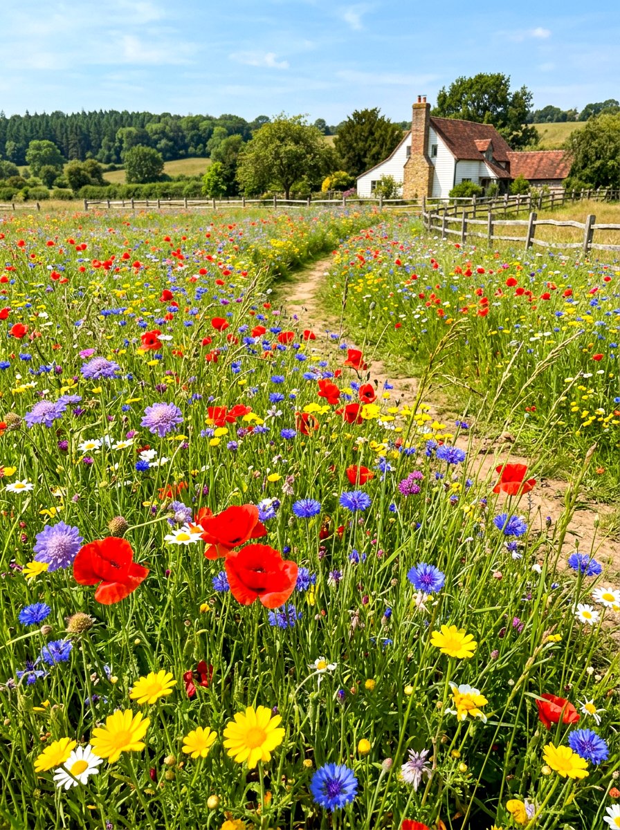 Wildflower Meadow - 30 xeriscape garden ideas
