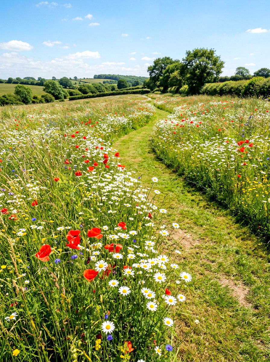 Wildflower Meadow - 30 English garden ideas