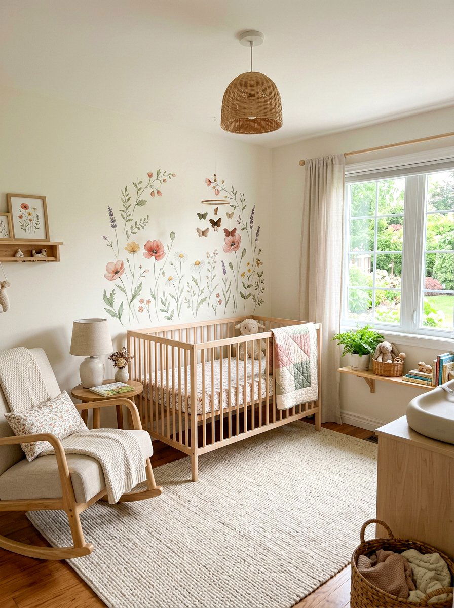 Wildflower Nursery - 30 flower room ideas