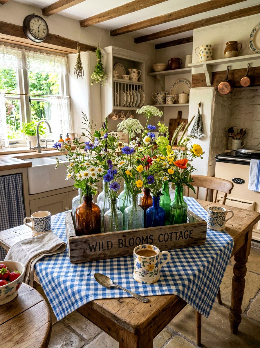 Wildflower Table Decor