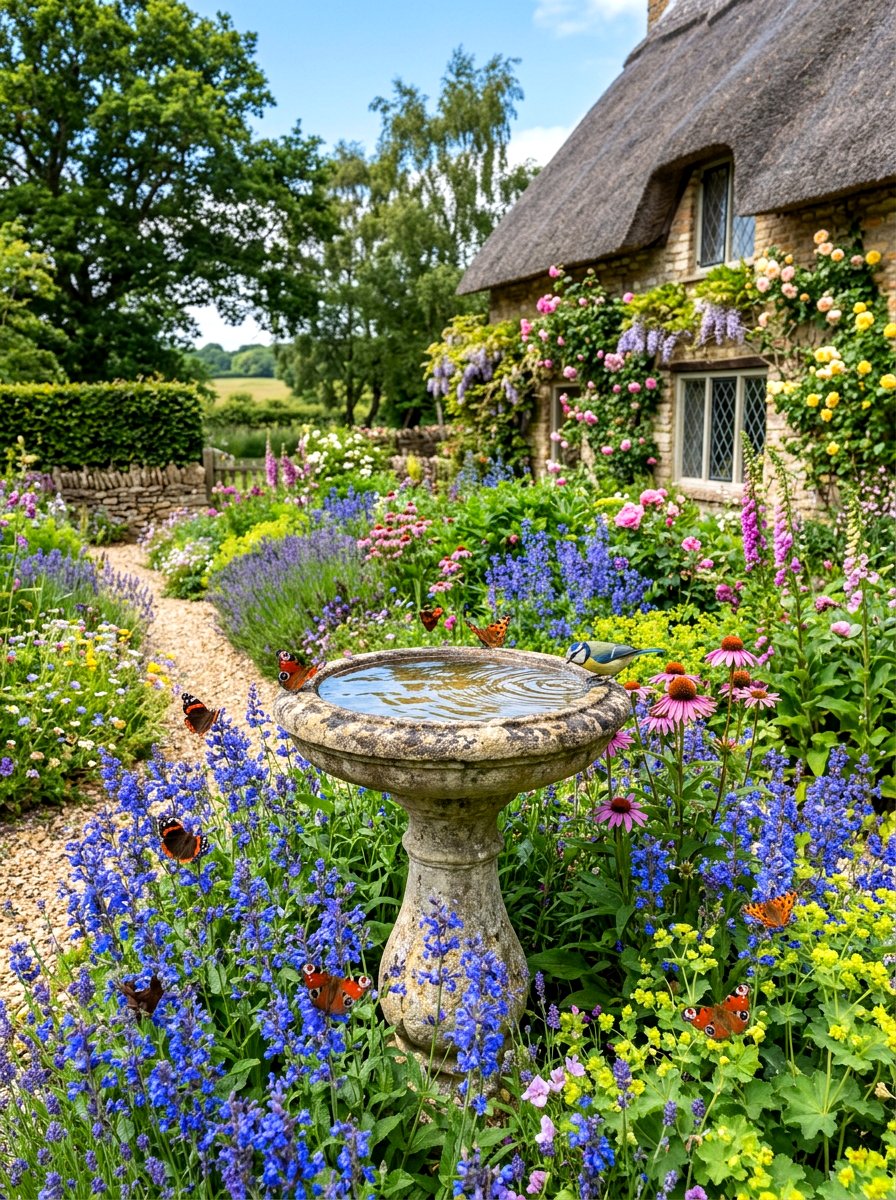 Wildlife Centered Cottage Garden - 30 cottage garden ideas