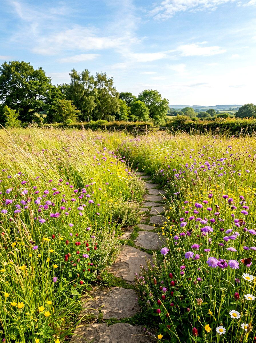 Wildlife friendly meadow - 30 modern garden ideas