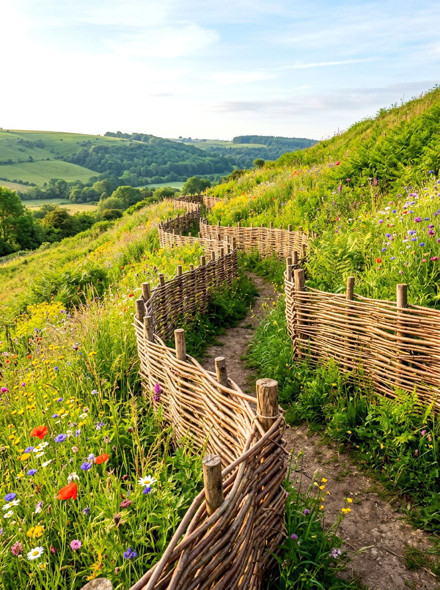 Willow Wattles - 30 erosion control landscaping ideas