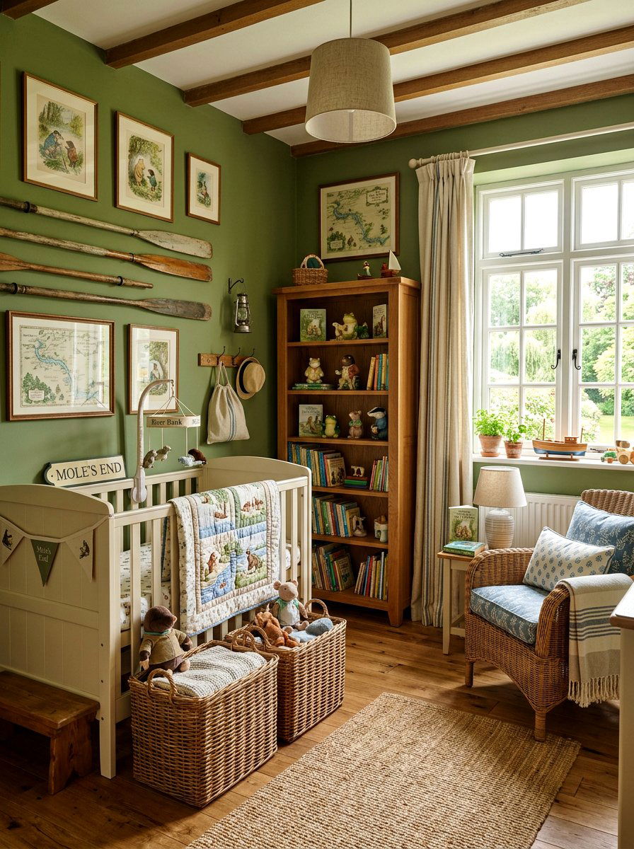 Wind In The Willows Nursery - 30 storybook nursery ideas