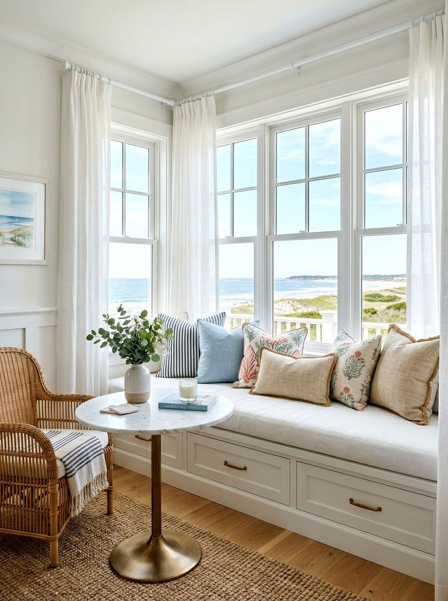 Window Bench Seating - 30 breakfast room ideas