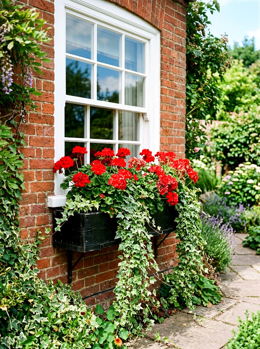 Window Box Display - 30 small garden ideas