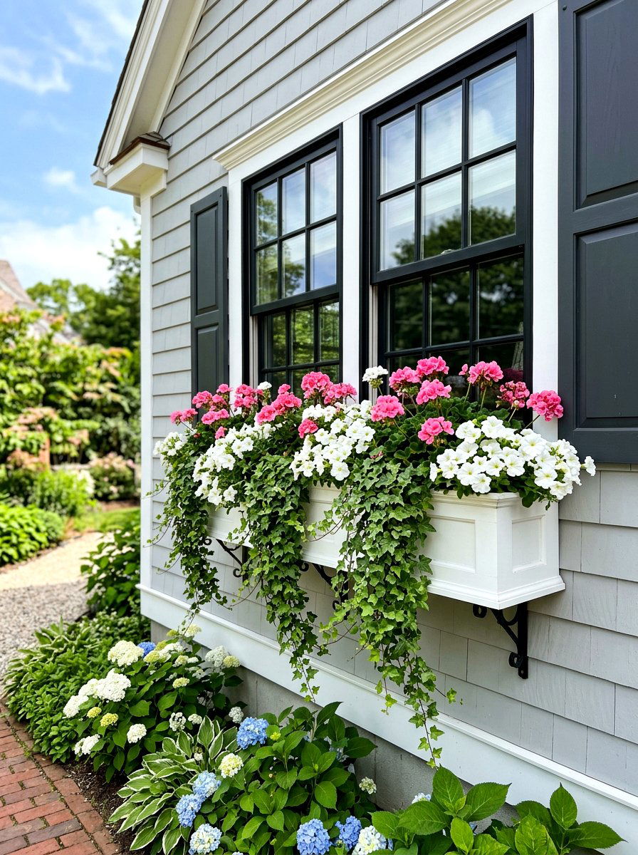 Window Box Planter - 30 viral front porch ideas