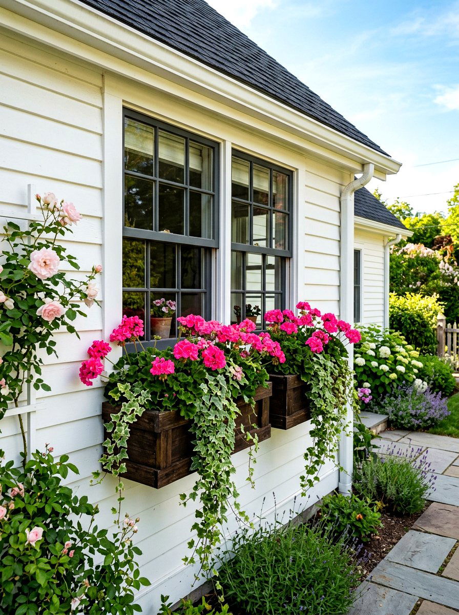 Window Box Planters - 30 spring reset home ideas