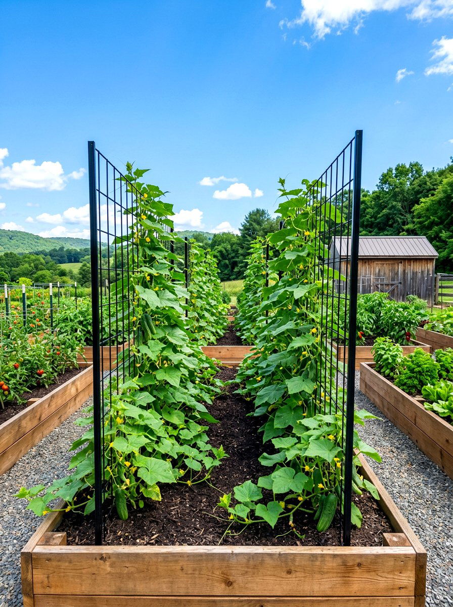Window Box Vertical Array - 30 modern vertical garden ideas