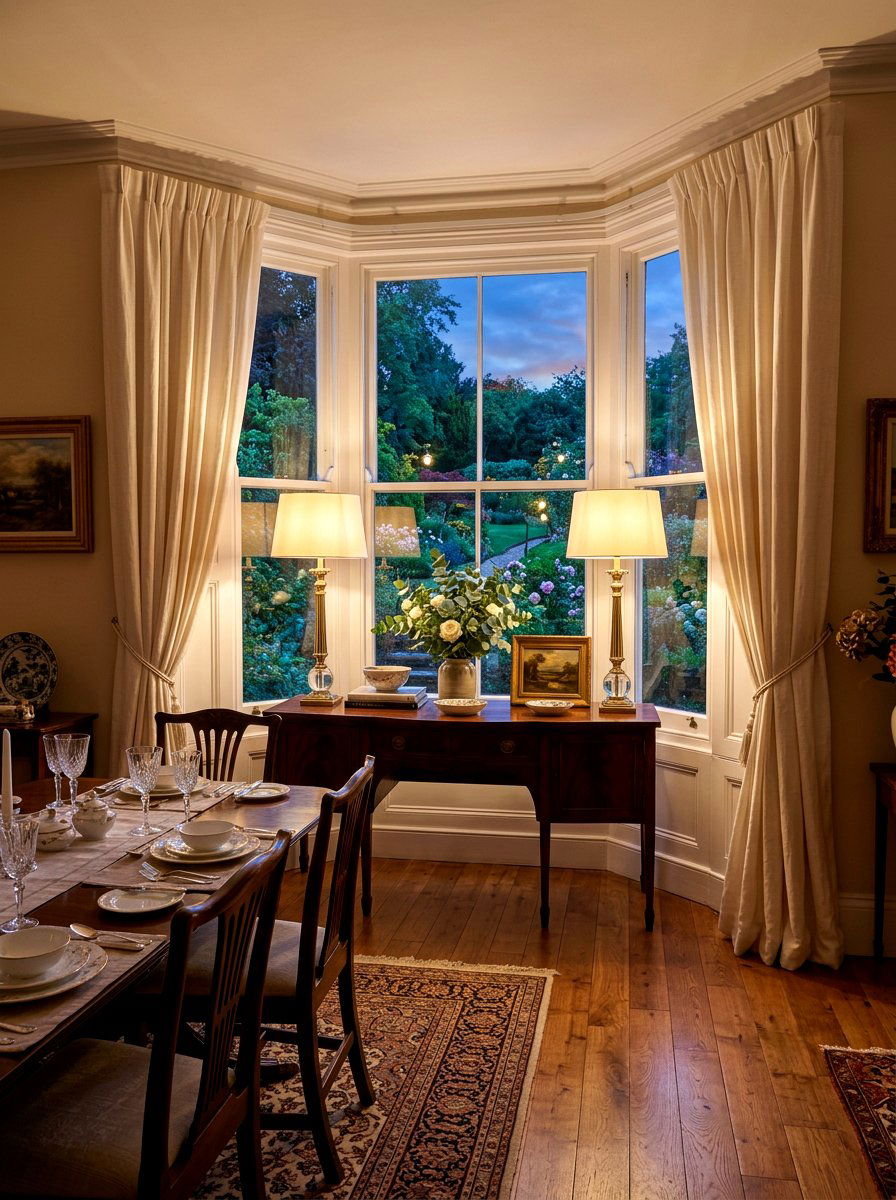 Window Buffet Lamp - 30 buffet lamp styling ideas