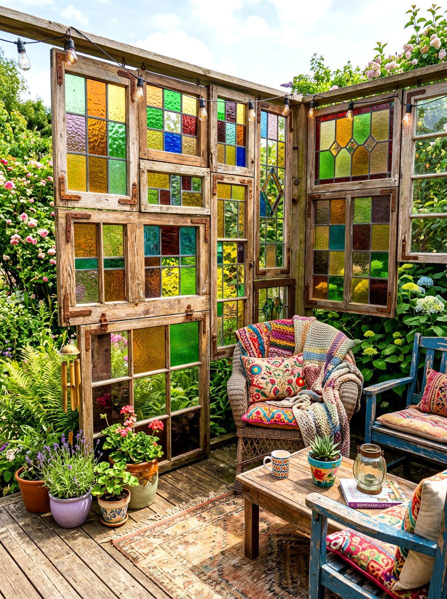 Window Frame Deck Privacy - 30 deck privacy ideas