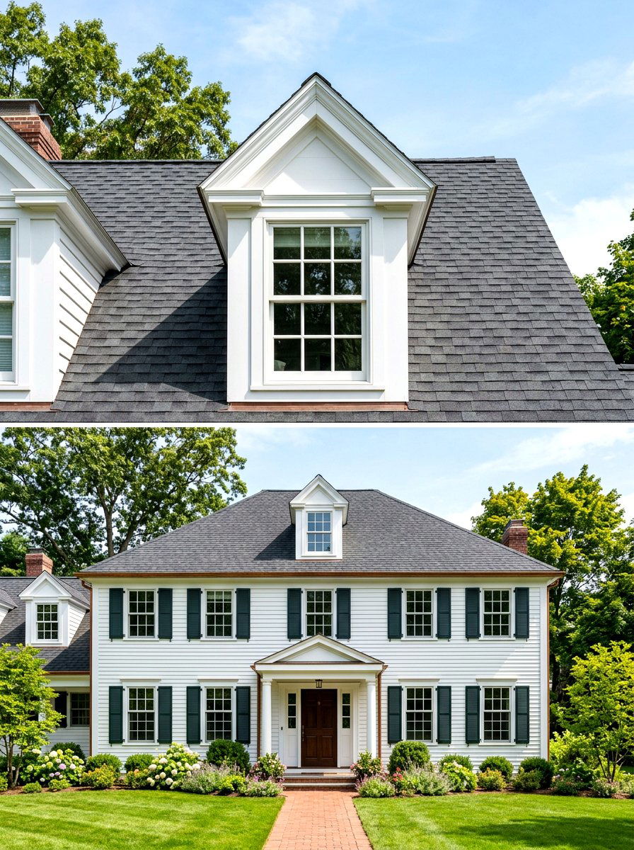 Window Grille Dormer - 30 dormer curb appeal ideas