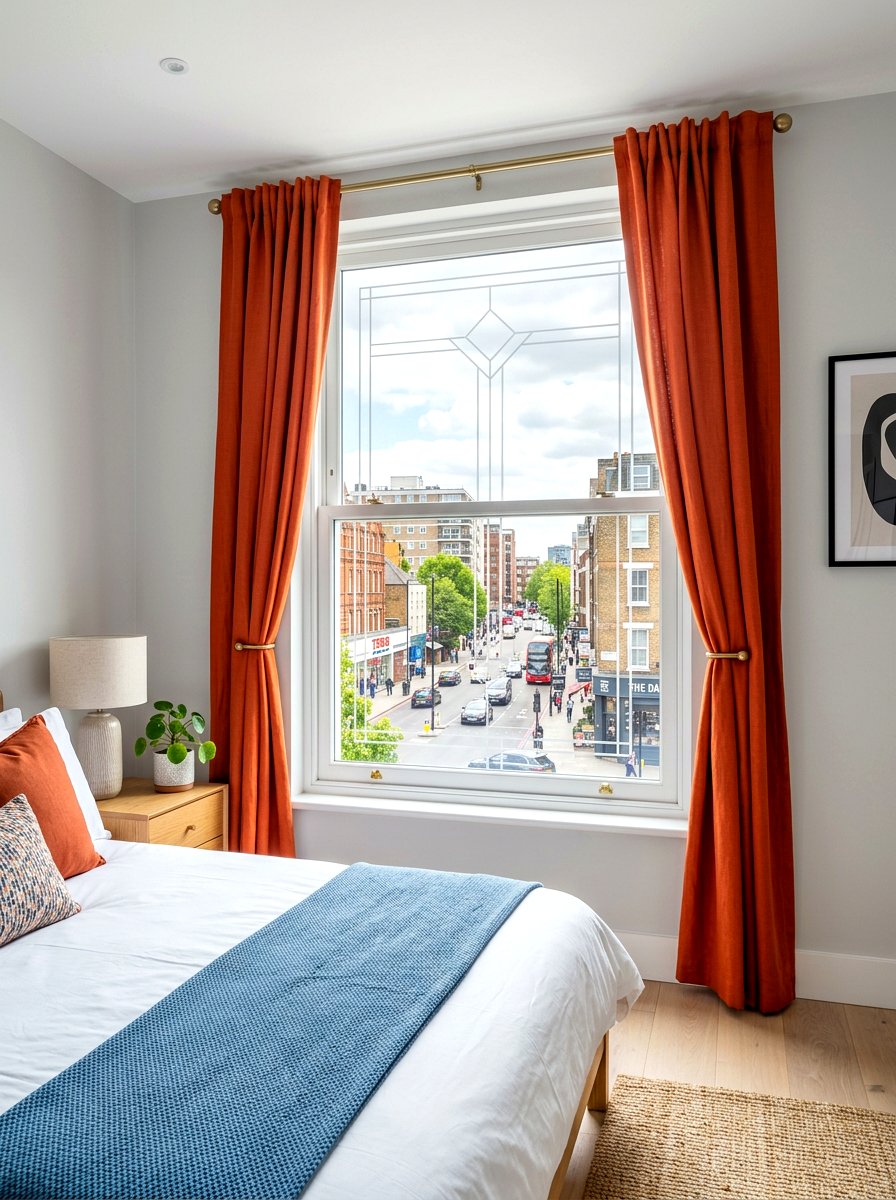 Window Insert - 30 acoustic bedroom ideas