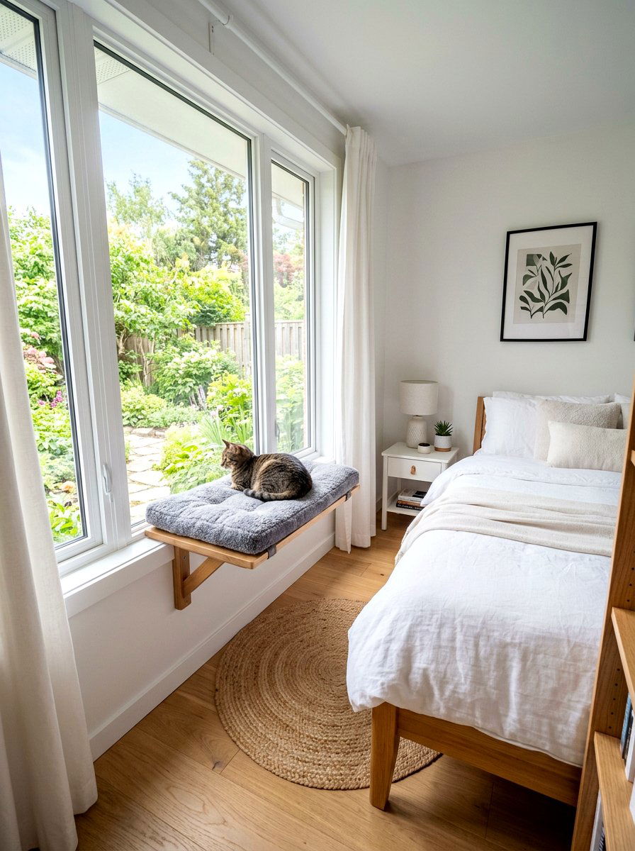 Window Perch For Cats - 30 cat room ideas