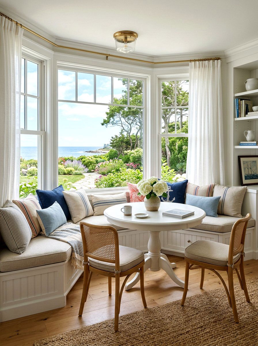 Window Seat Banquette - 30 banquette dining room aesthetic ideas