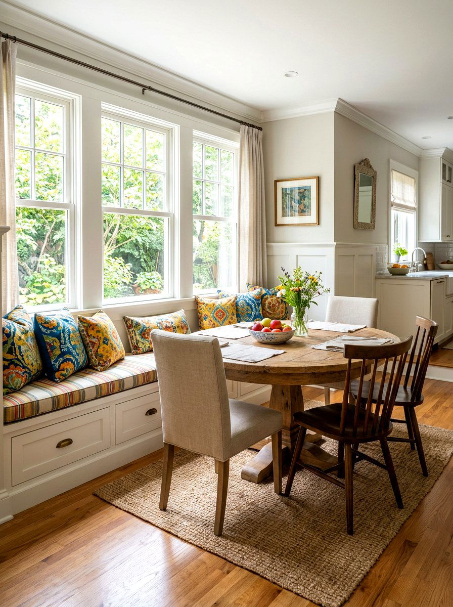 Window Seat Bench - 30 hidden storage furniture ideas