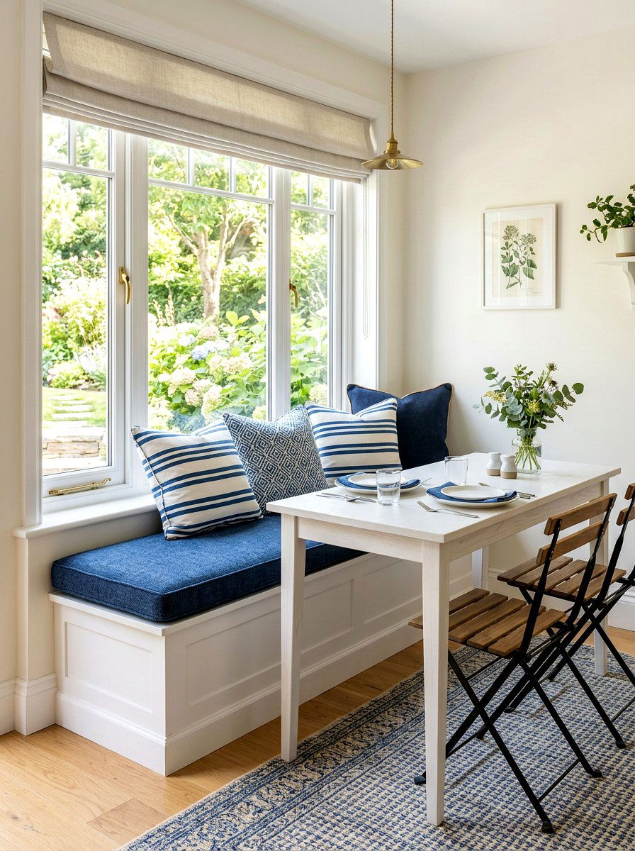 Window Seat Dining - 30 cafe style dining ideas