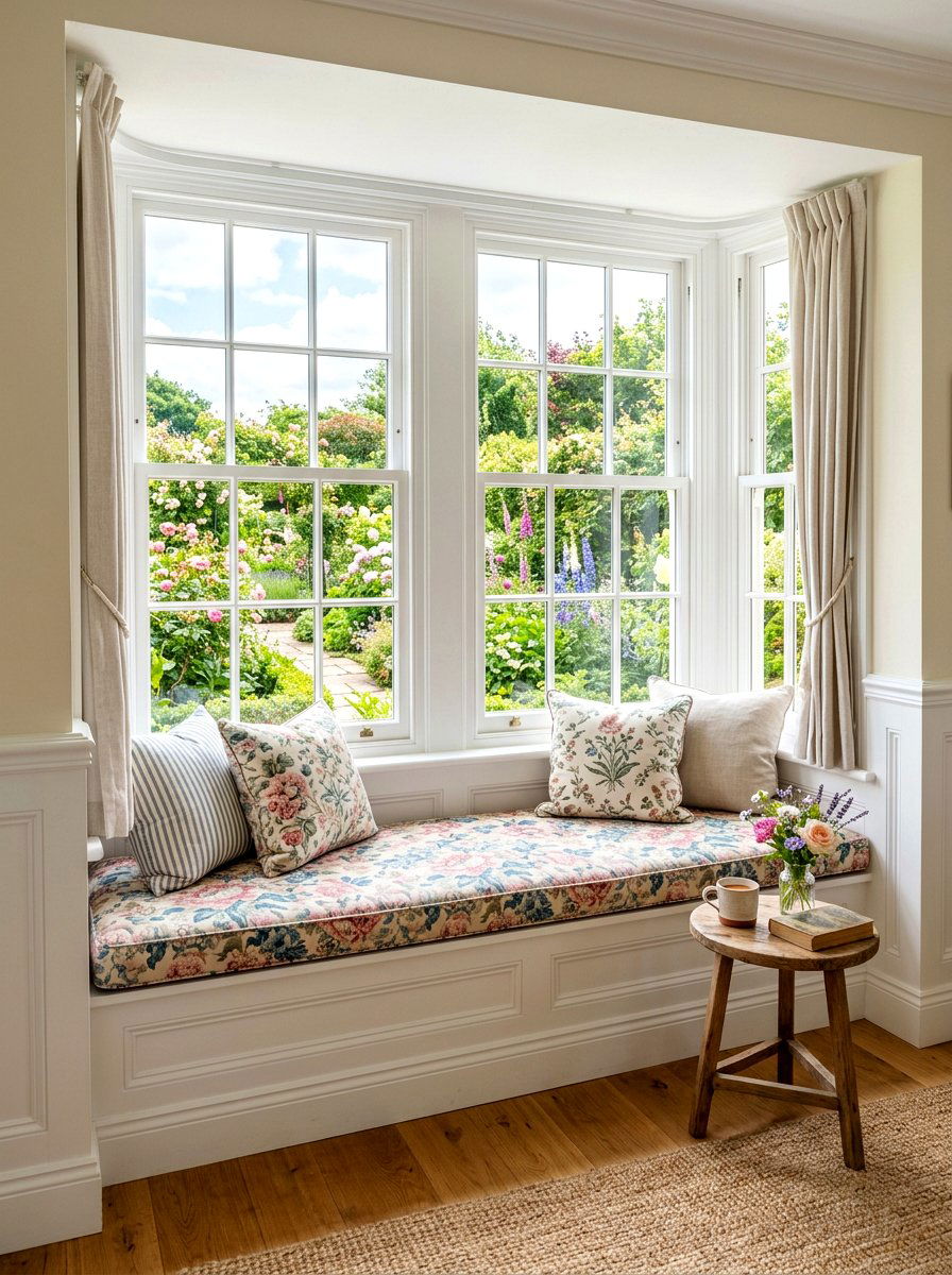 Window Seat Nook Bench - 30 breakfast nook bench ideas