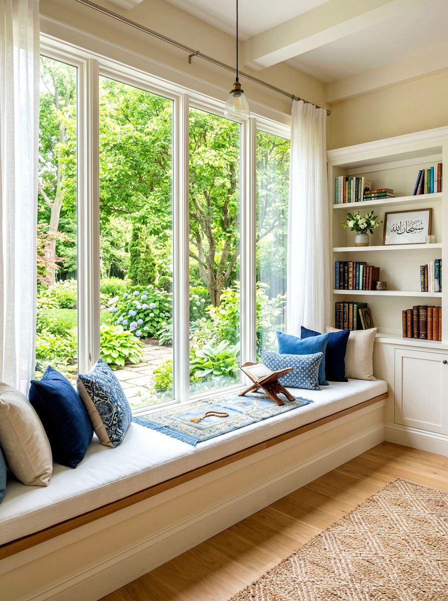 Window Seat Prayer Spot - 30 prayer room ideas