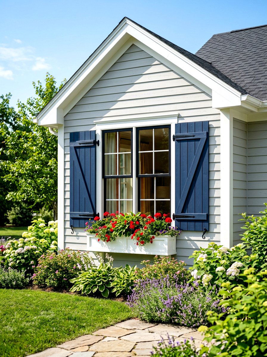 Window Shutters - 30 home exterior ideas