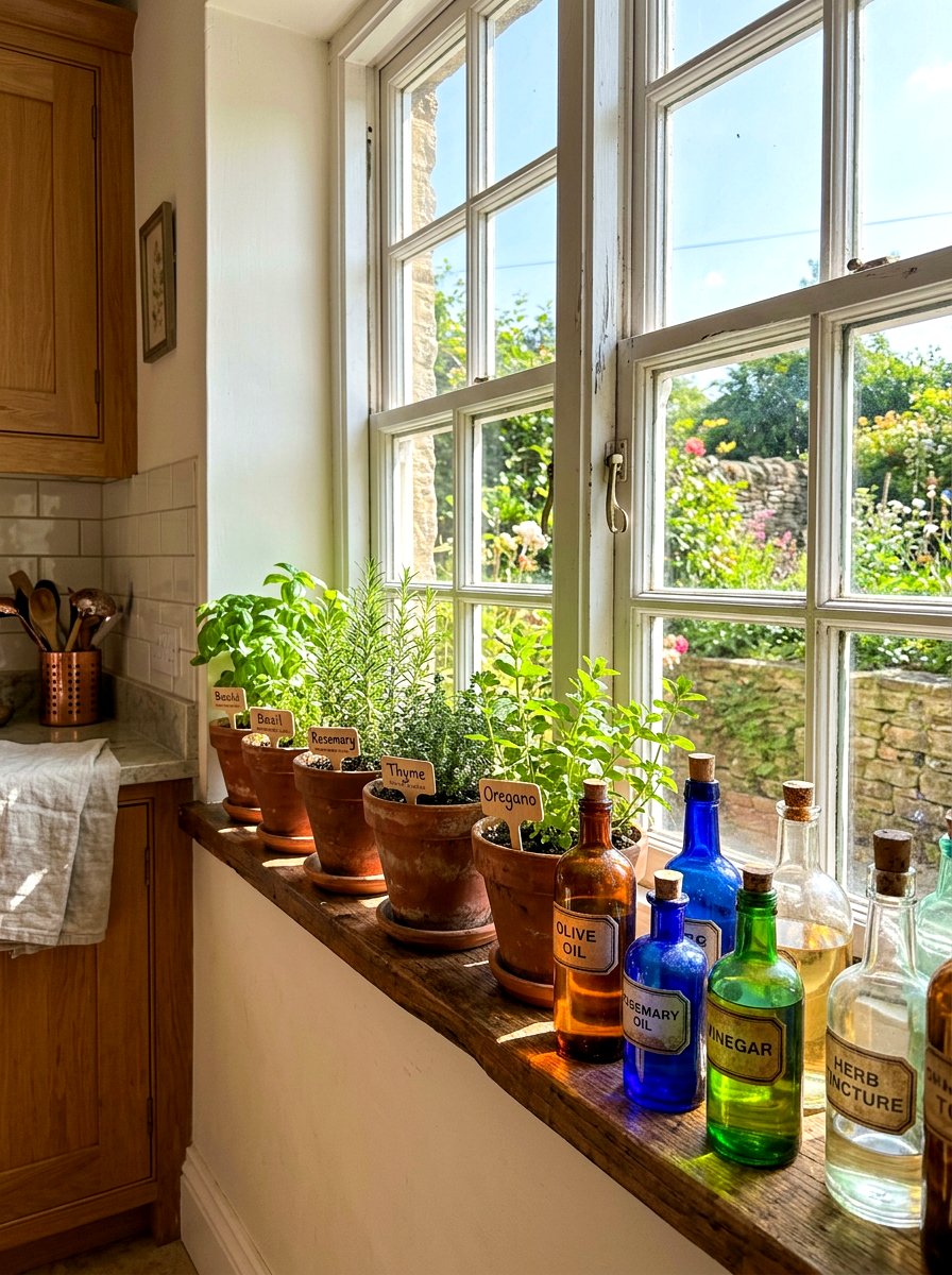 Window Sill Arrangement - 30 decorative object styling ideas