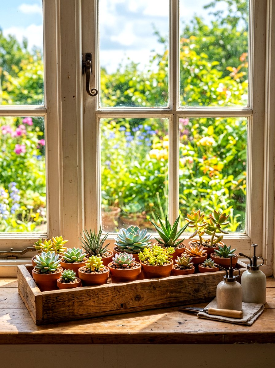 Window Sill Box - 30 decorative box styling ideas