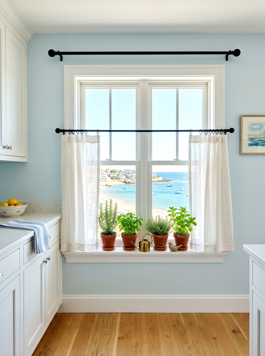 Window Treatment Kitchen - 30 budget kitchen ideas