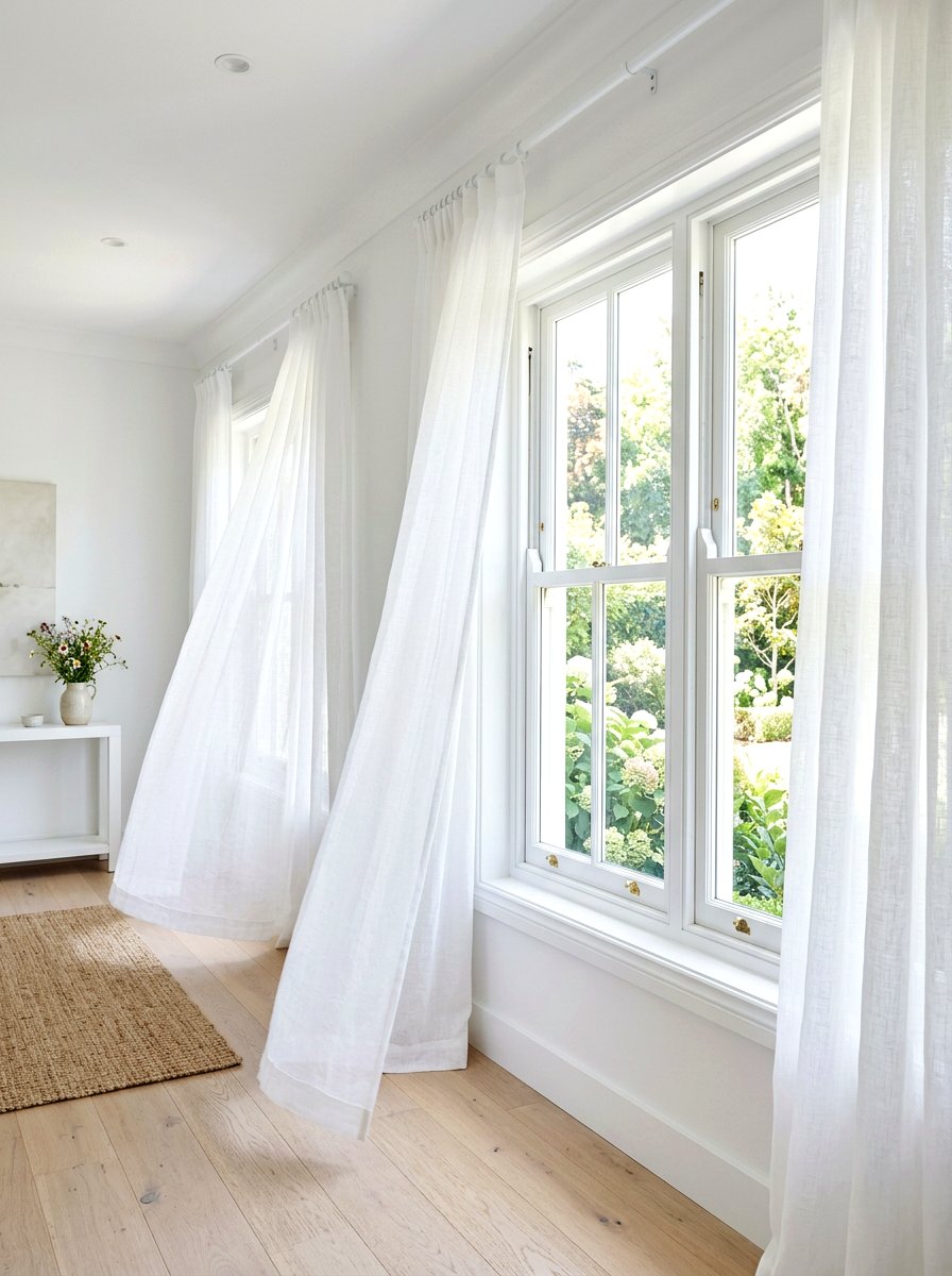 Window Treatment Setup - 30 spring hallway refresh ideas