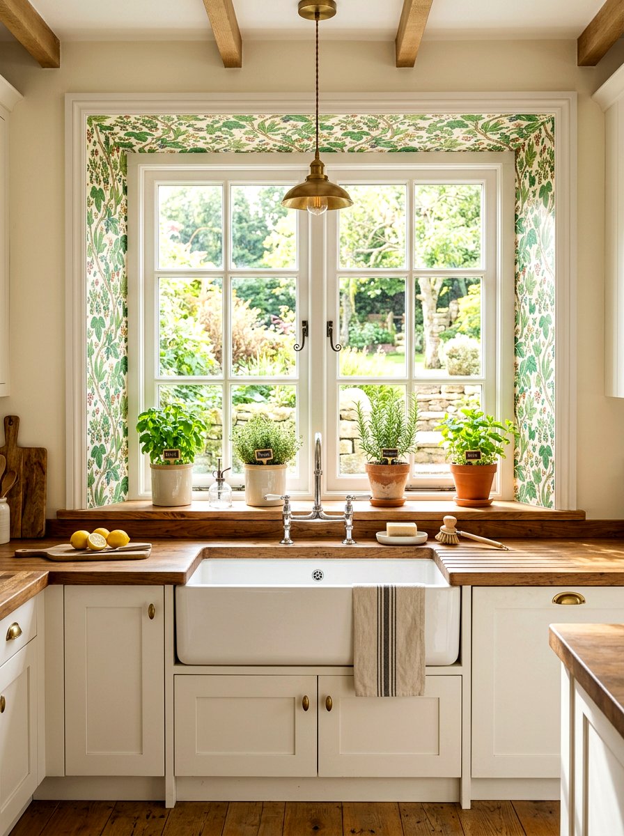Window Trim Pattern Border - 30 wallpaper border ideas