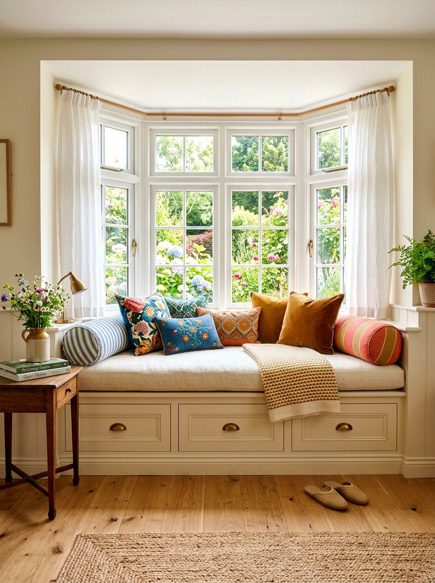 Window seat retreat - 30 quiet room ideas