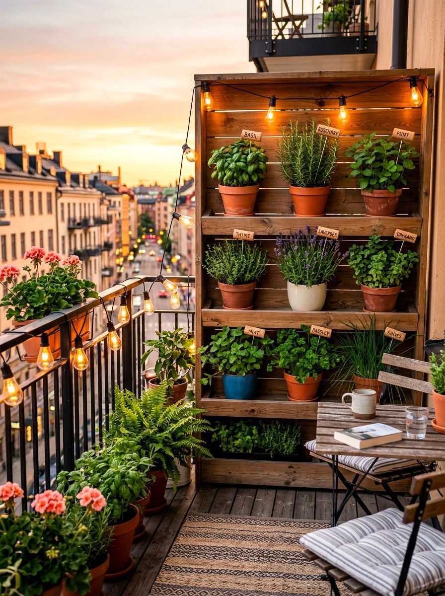 Wine Cork Label - 30 herb garden marker ideas