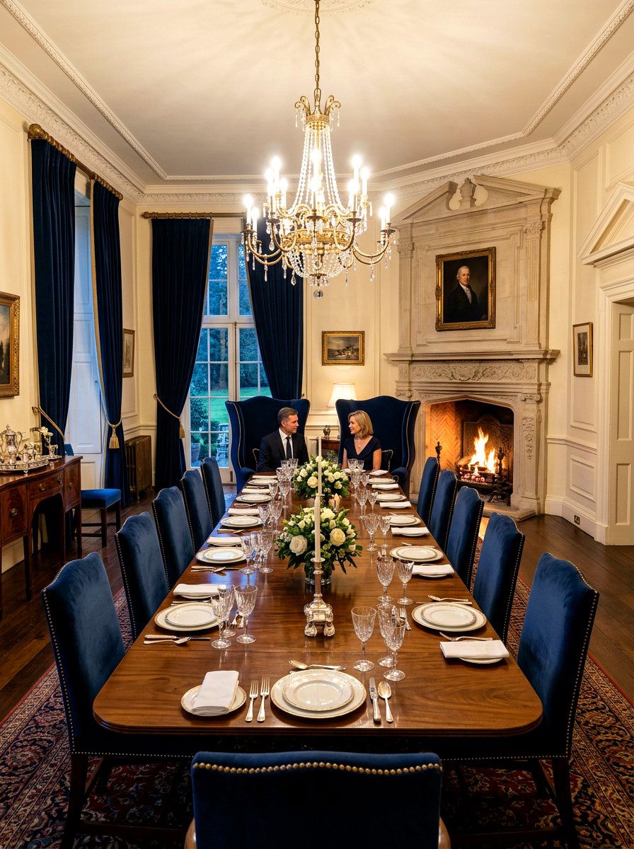 Wingback Dining Chairs - 30 upholstered dining chair ideas