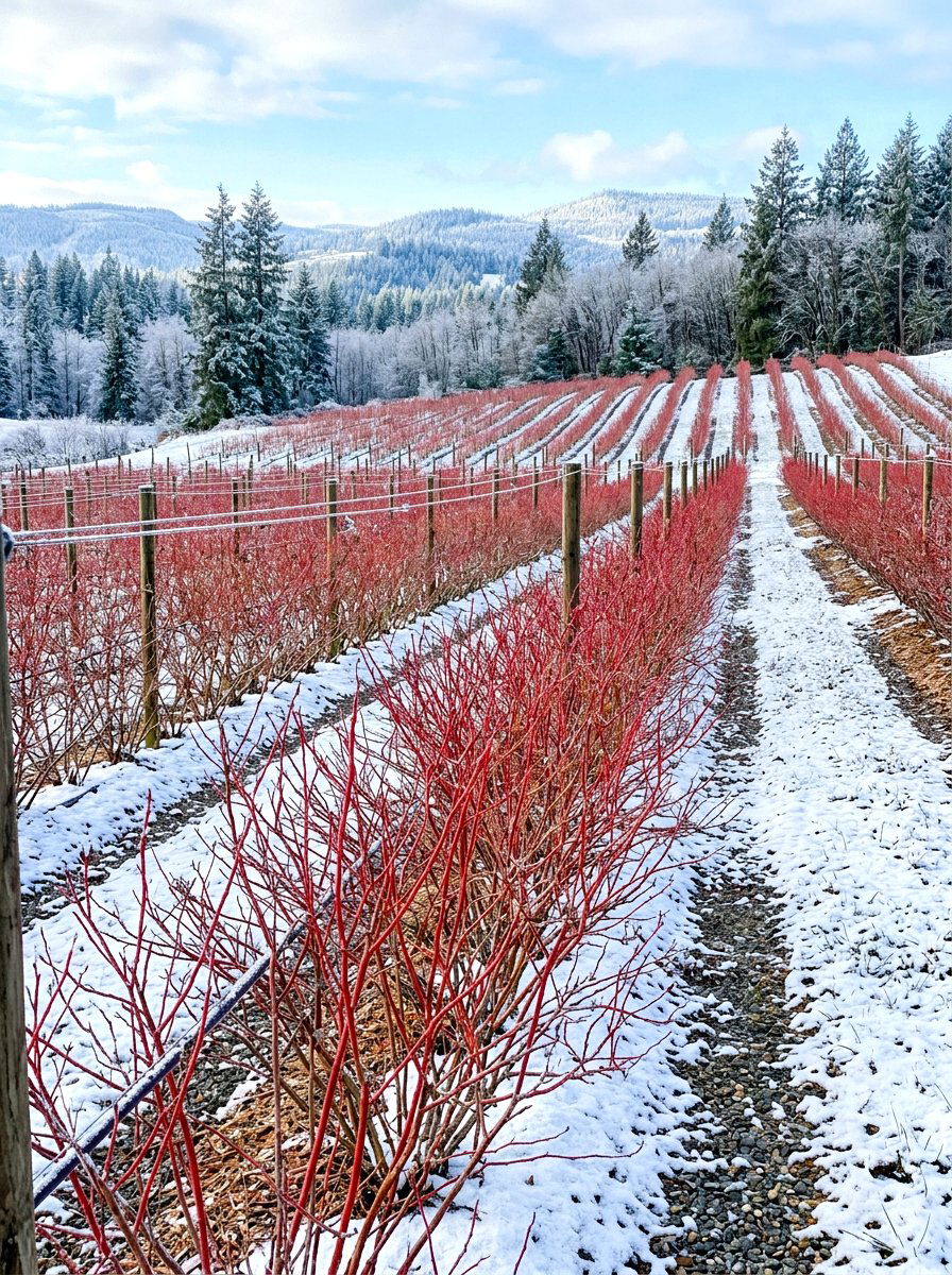 Winter Blueberry Garden - 30 blueberry garden ideas