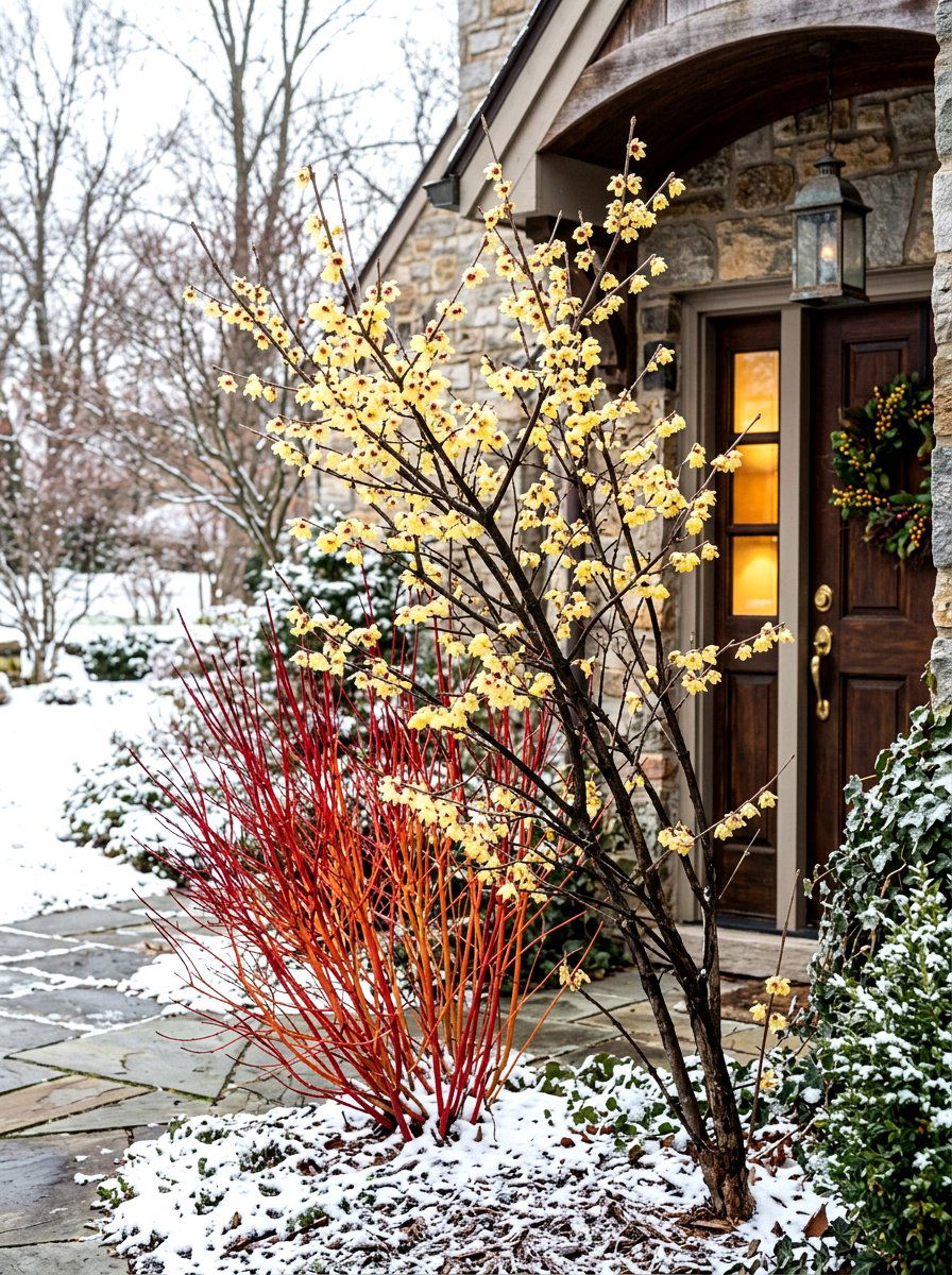 Winter Sweet Shrub - 30 fragrance garden ideas