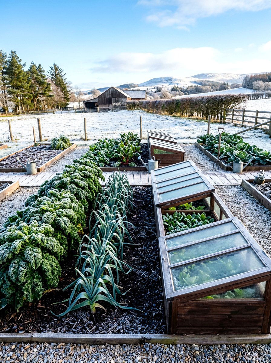 Winter Vegetable Garden - 30 vegetable garden ideas