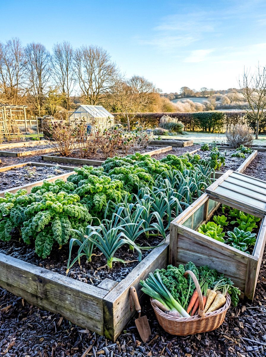 Winter Vegetable Harvest - 30 vegetable garden harvest ideas