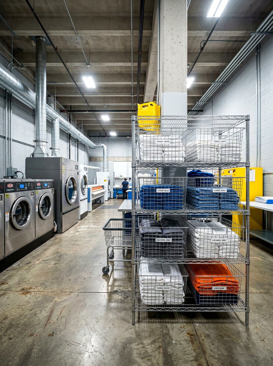 Wire Basket Laundry Storage - 30 laundry basket storage ideas