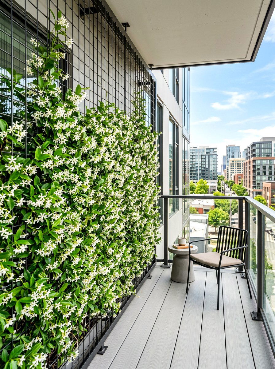 Wire Grid Privacy Trellis - 30 trellis privacy ideas