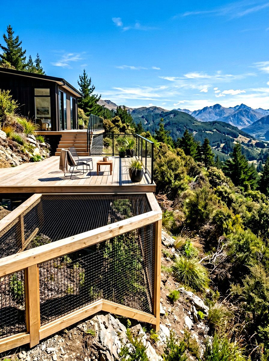 Wire Mesh Screen - 30 deck skirting ideas