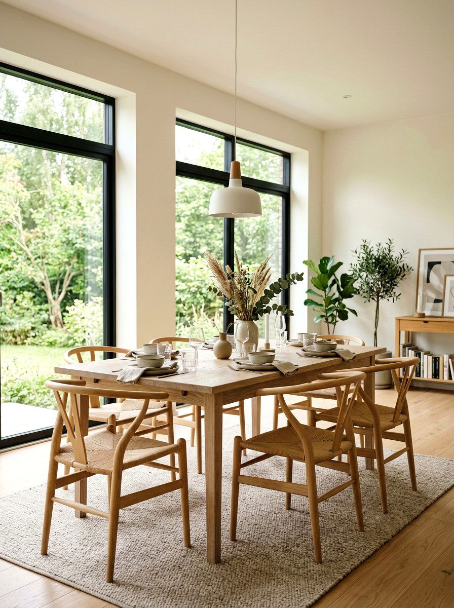 Wishbone Style Chairs - 30 statement dining chairs ideas