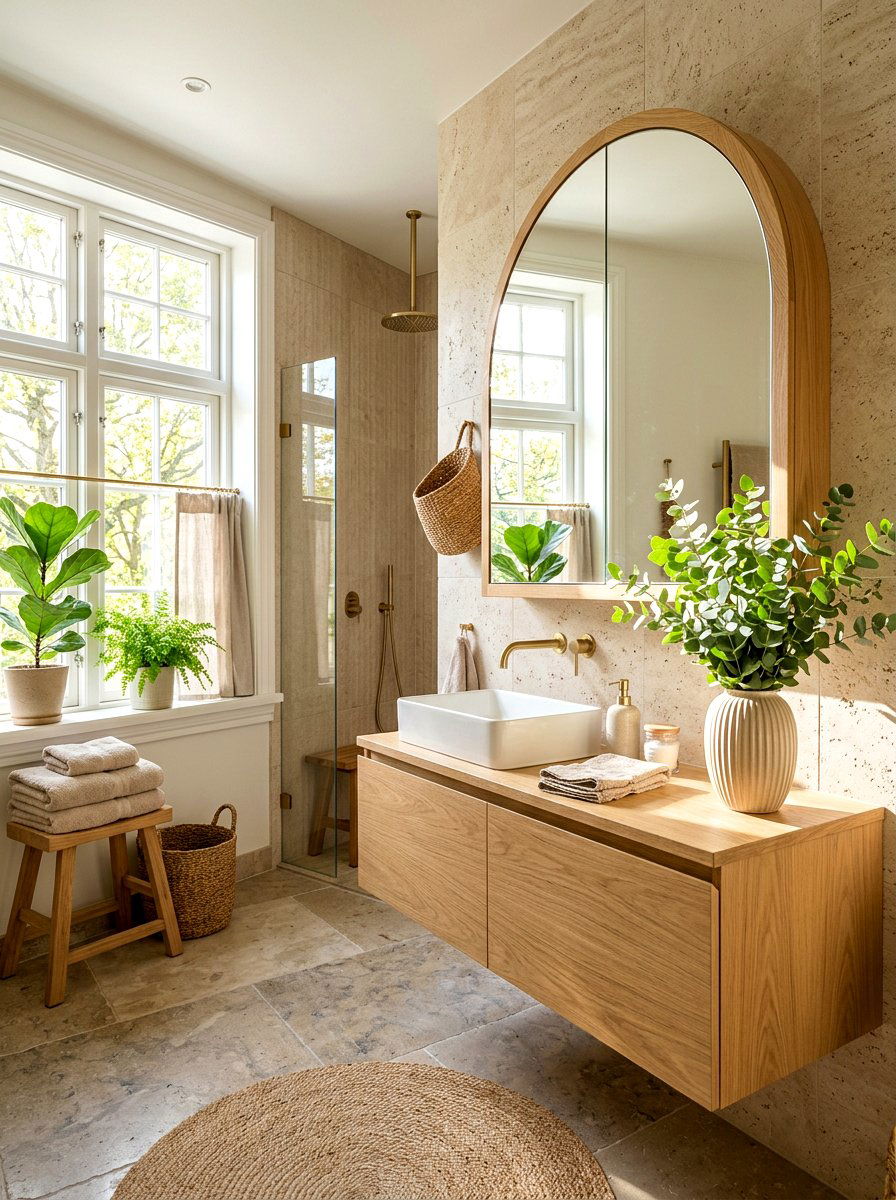Wood Arched Medicine Cabinet - 30 arched medicine cabinet ideas