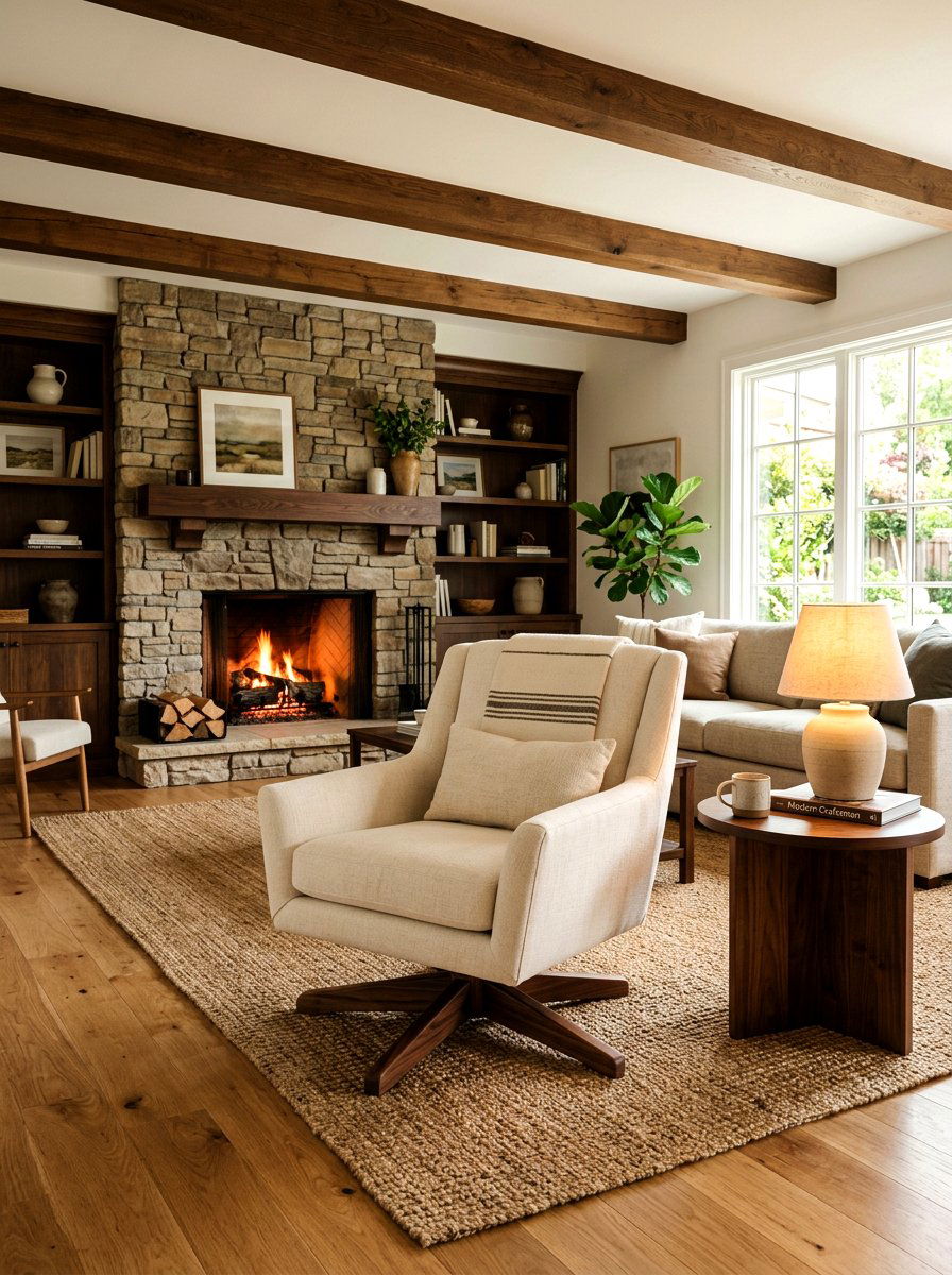 Wood Base Swivel Chair Living Room - 30 swivel accent chair living room ideas